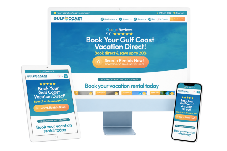 Book your Gulf Coast vacation rental online and save!