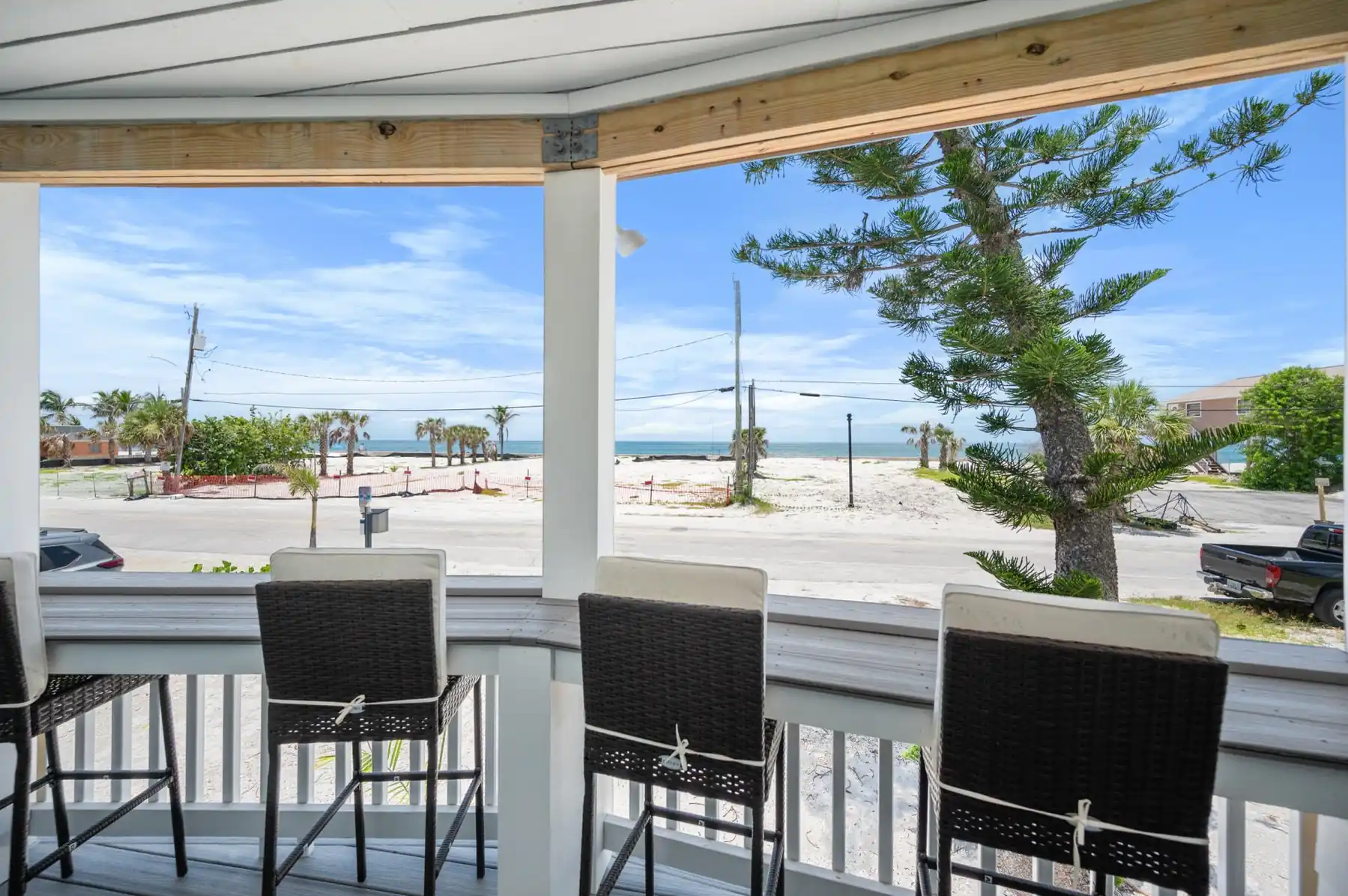 Steps to Sand – 2BR Beach Vibes + Bikes & BBQ