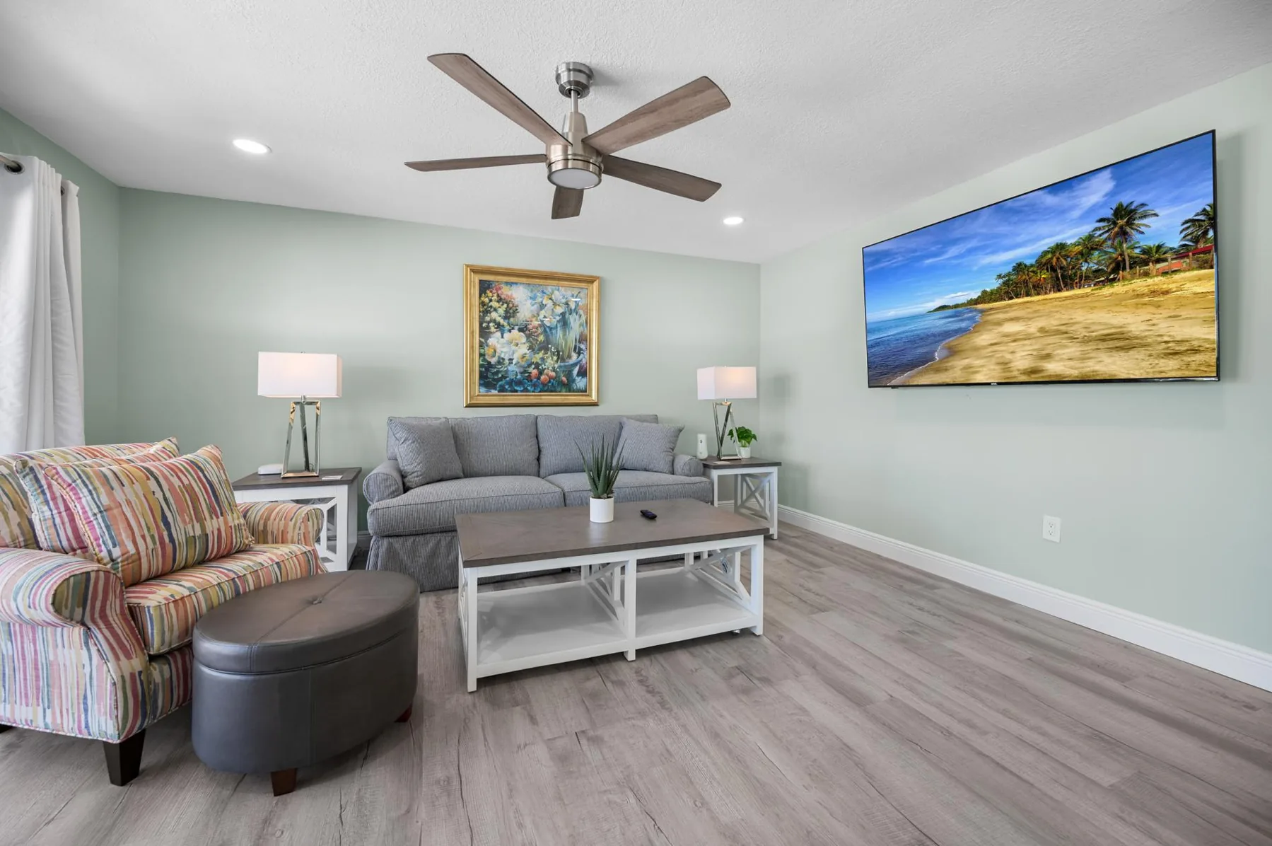 Steps to Sand – 2BR Beach Vibes + Bikes & BBQ