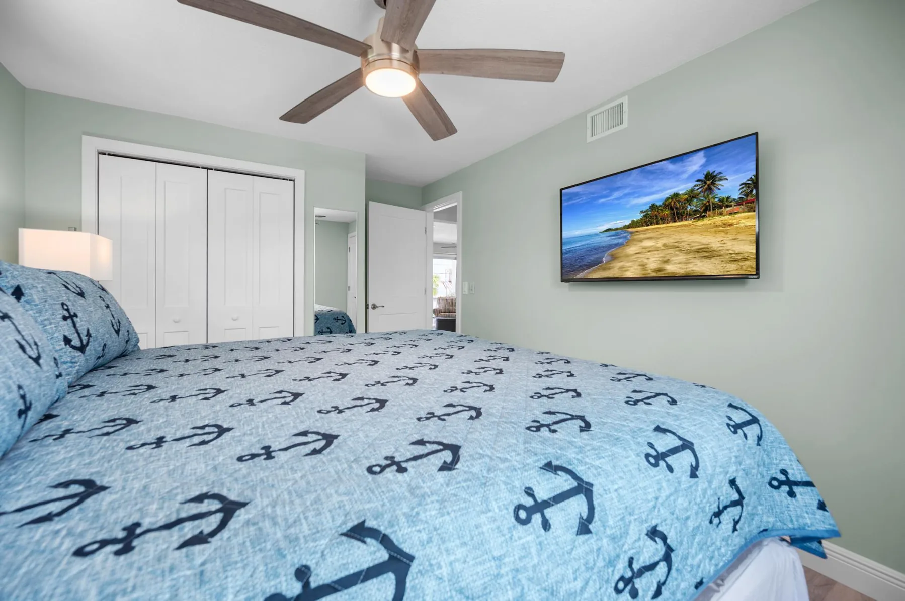 Steps to Sand – 2BR Beach Vibes + Bikes & BBQ