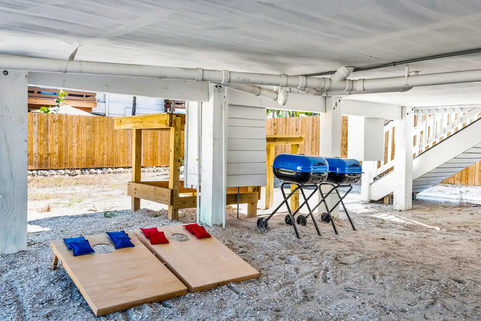 Steps to Sand – 2BR Beach Vibes + Bikes & BBQ