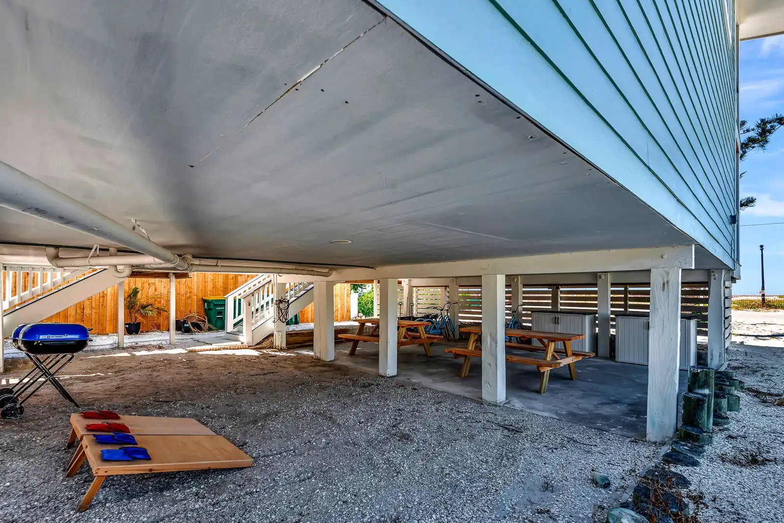 Steps to Sand – 2BR Beach Vibes + Bikes & BBQ