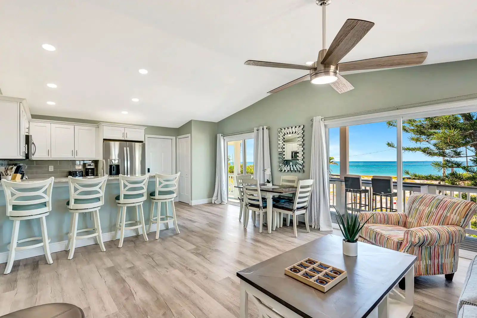 Steps to Sand – 2BR Beach Vibes + Bikes & BBQ