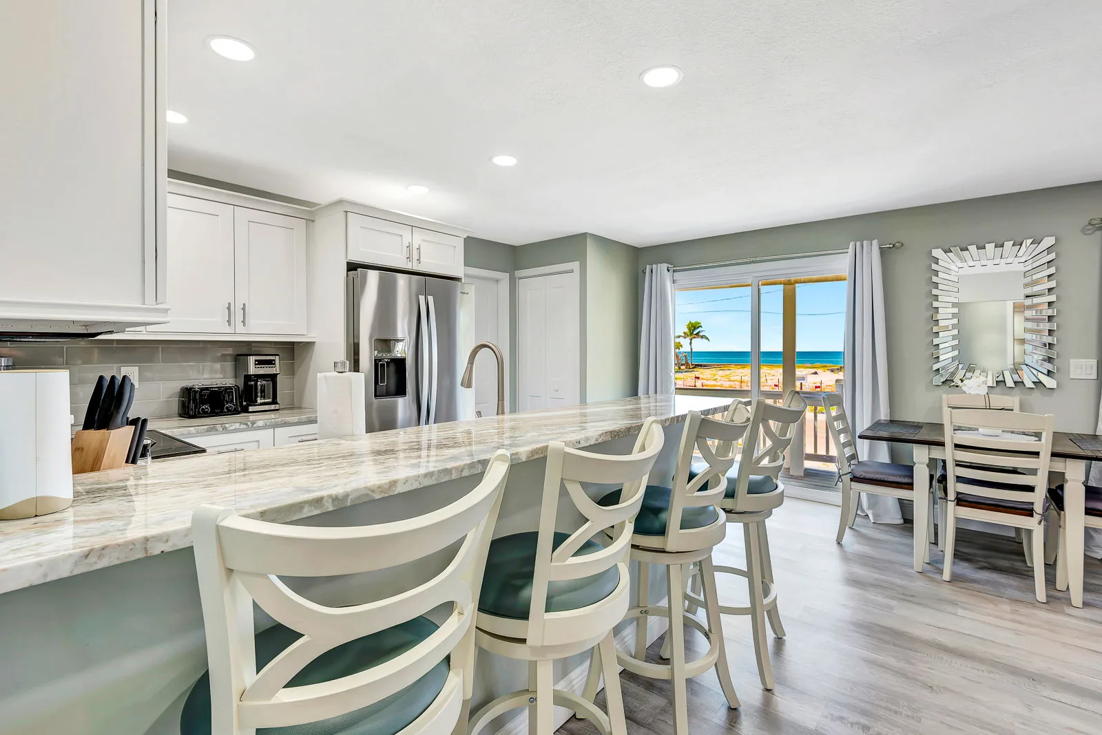 Steps to Sand – 2BR Beach Vibes + Bikes & BBQ