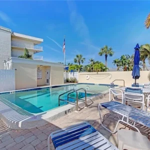 2BR Gulf Condo – Balcony, Pool, & Beach Views