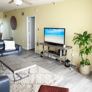 2BR Gulf Condo – Balcony, Pool, & Beach Views