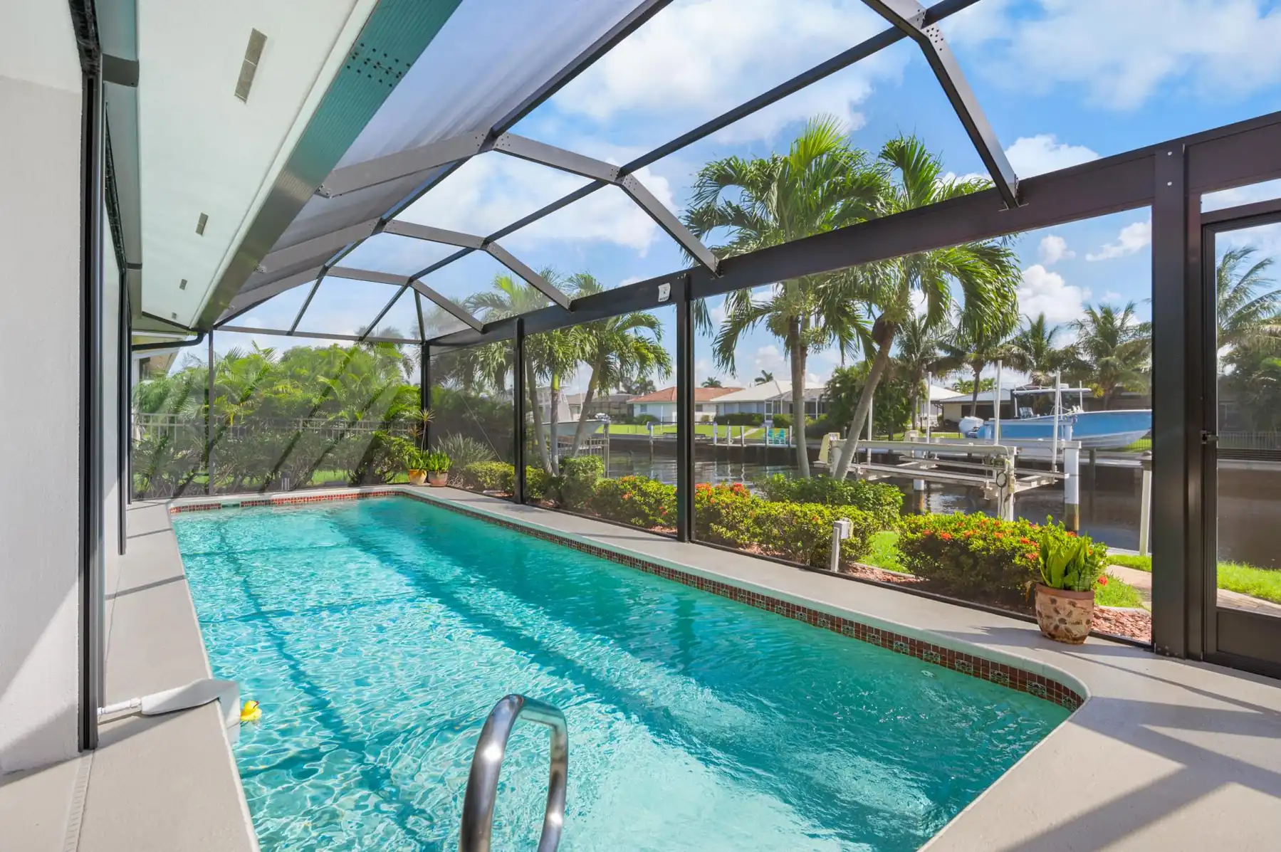3BR Waterfront Home – Heated Saltwater Pool & Dock