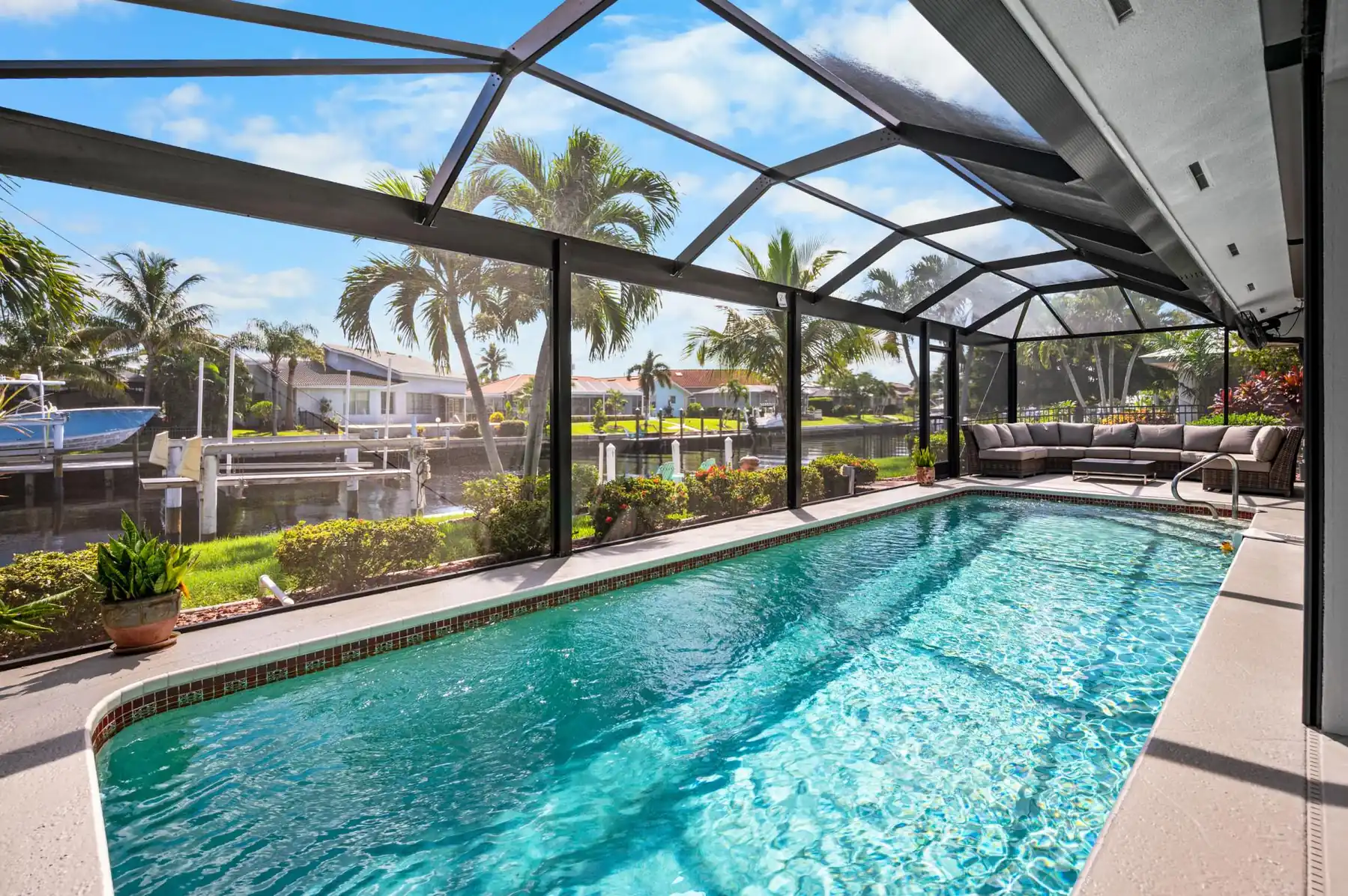 3BR Waterfront Home – Heated Saltwater Pool & Dock
