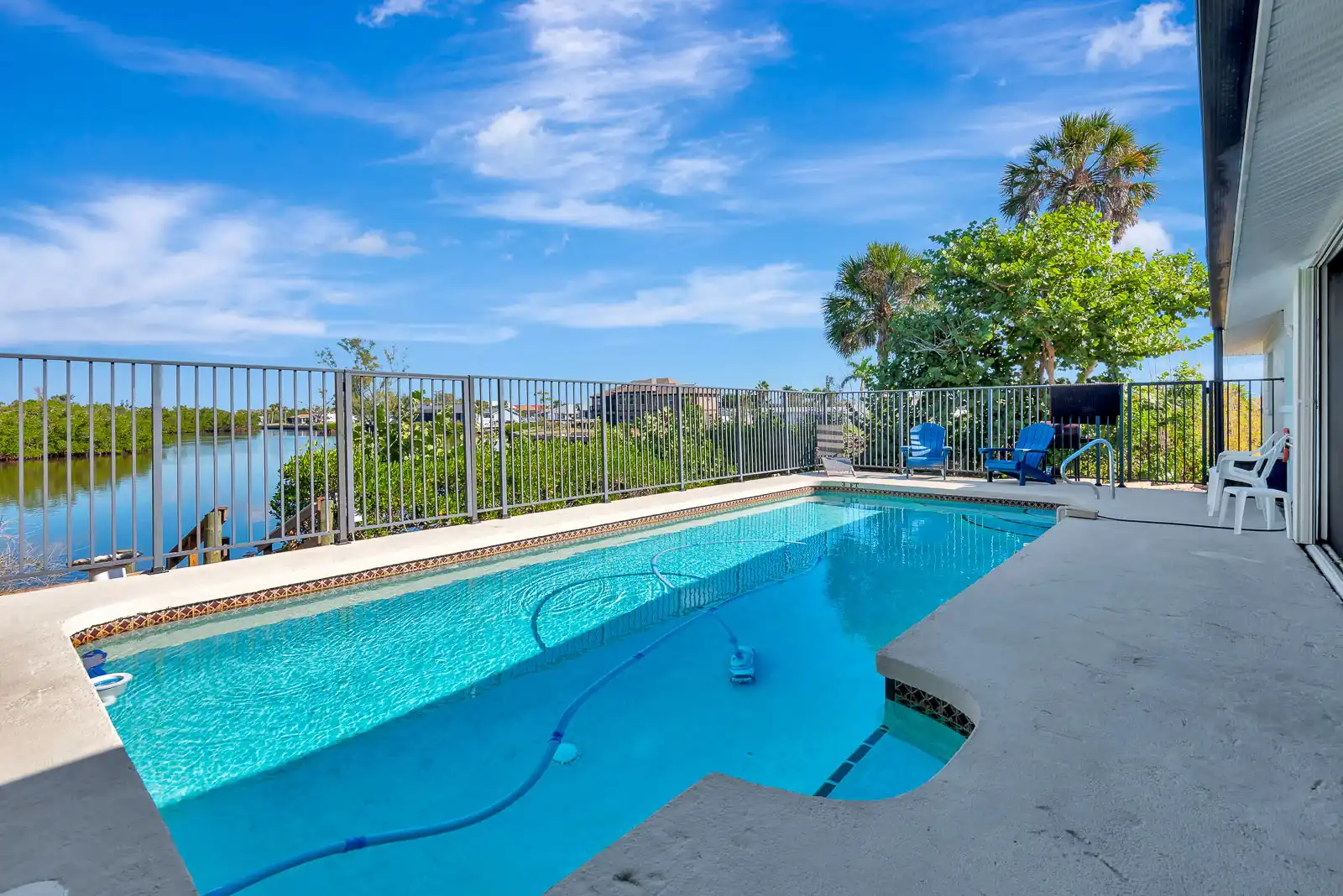 Pet-Friendly Canal Pool Home & Boat Dock