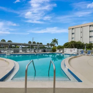 Steps to Siesta Beach – Poolside 2BR Condo