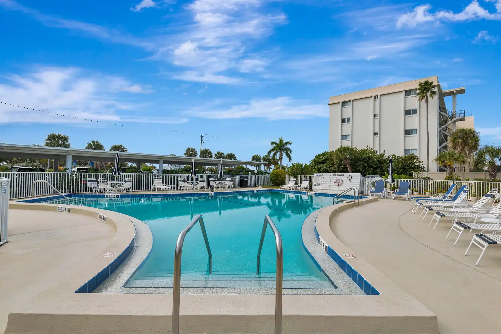 Steps to Siesta Beach – Poolside 2BR Condo