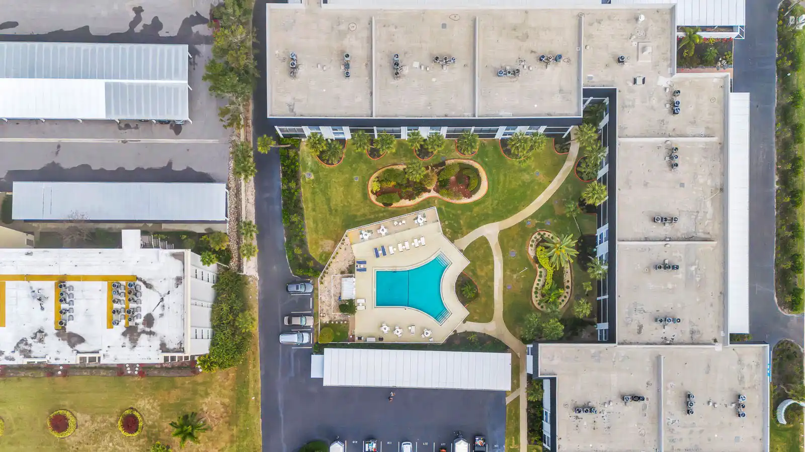 Steps to Siesta Beach – Poolside 2BR Condo
