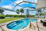 Waterfront 3BR – Pool, Dock, Kayaks & Beach
